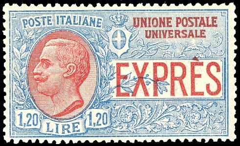 1922 - 1,20 lire, non emesso (8), buona centratura, nuovo, gomma originale integra, perfetto. Cert. Ferrario.  - Asta Filatelia - Cambi Casa d'Aste
