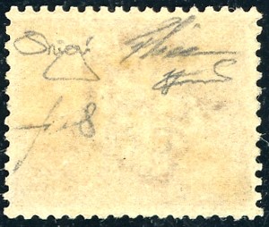 1869, 10 centesimi bruno arancio, francobollo nuovo con gomma originale integra
