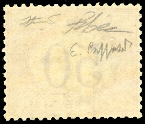 1870, 50 centesimi ocra e carminio, gomma originale integra, ottima centratura
