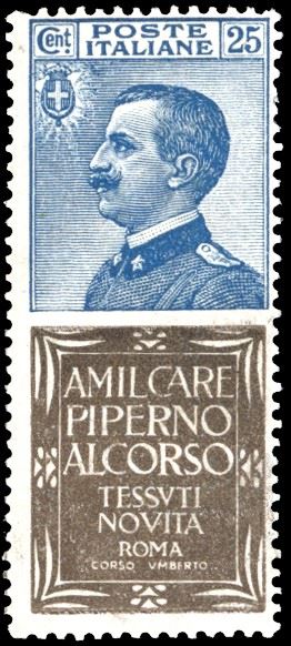 1924 - 25 cent. Piperno (6), nuovo, gomma originale integra, perfetto. Centratura molto buona per l'emissione, molto fresco. A.Diena, cert. Ferrario (cat. Sassone € 6.500/13.000).