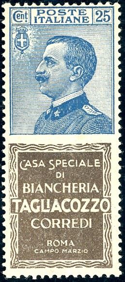 1924 - 25 cent. Tagliacozzo (8), nuovo, gomma originale integra, perfetto e molto ben centrato. Raro di questa qualità. Cert. Raybaudi e Toselli.