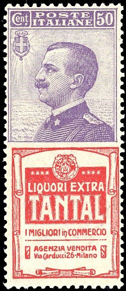 1924 - 50 cent. Tantal (18), nuovo, gomma originale integra, perfetto e ben centrato. G.Bolaffi, cert. Ferrario.  - Auction Philately - Cambi Casa d'Aste