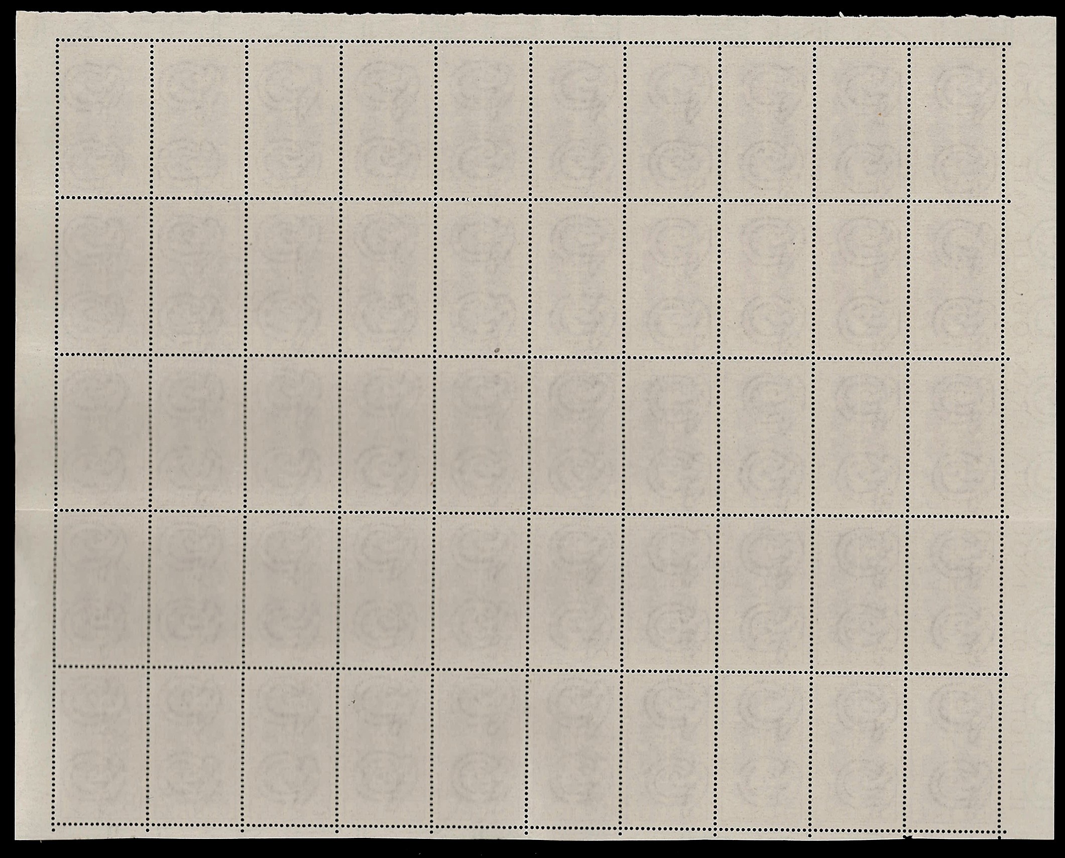 Ferrario, Serie completa della Biennale di Venezia 1949 (594/597), fogli di 50 esemplari