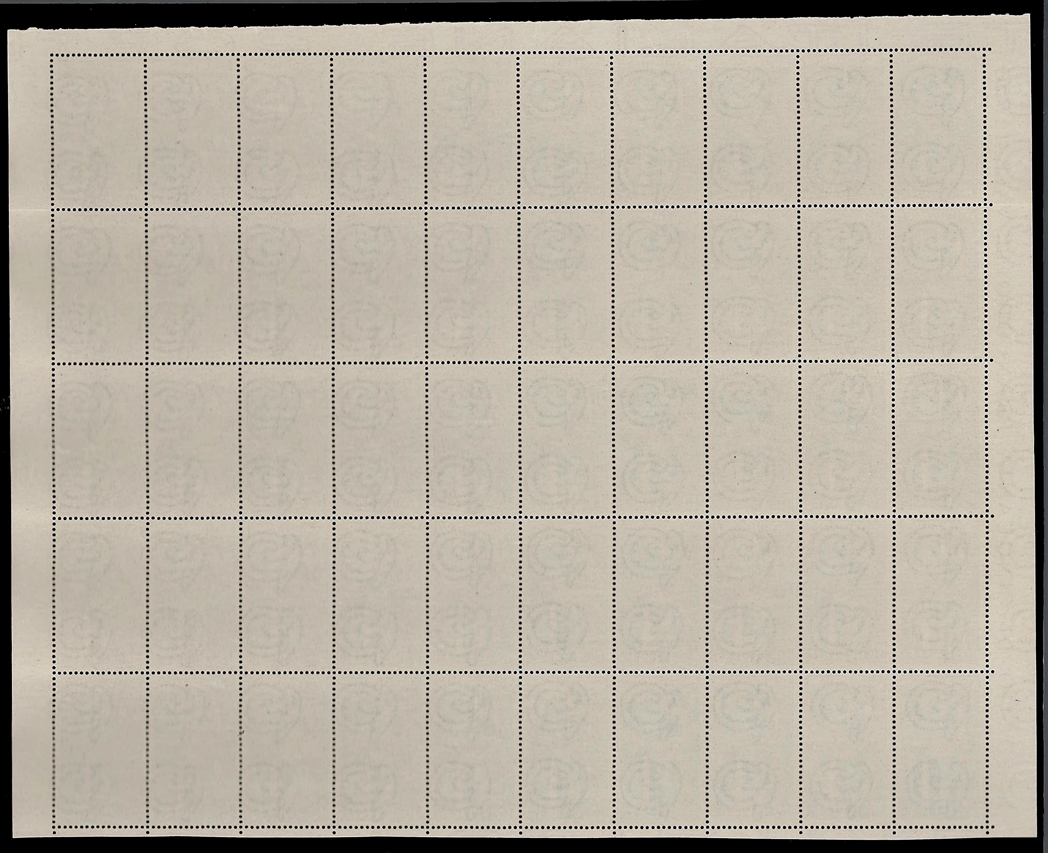 Ferrario, Serie completa della Biennale di Venezia 1949 (594/597), fogli di 50 esemplari
