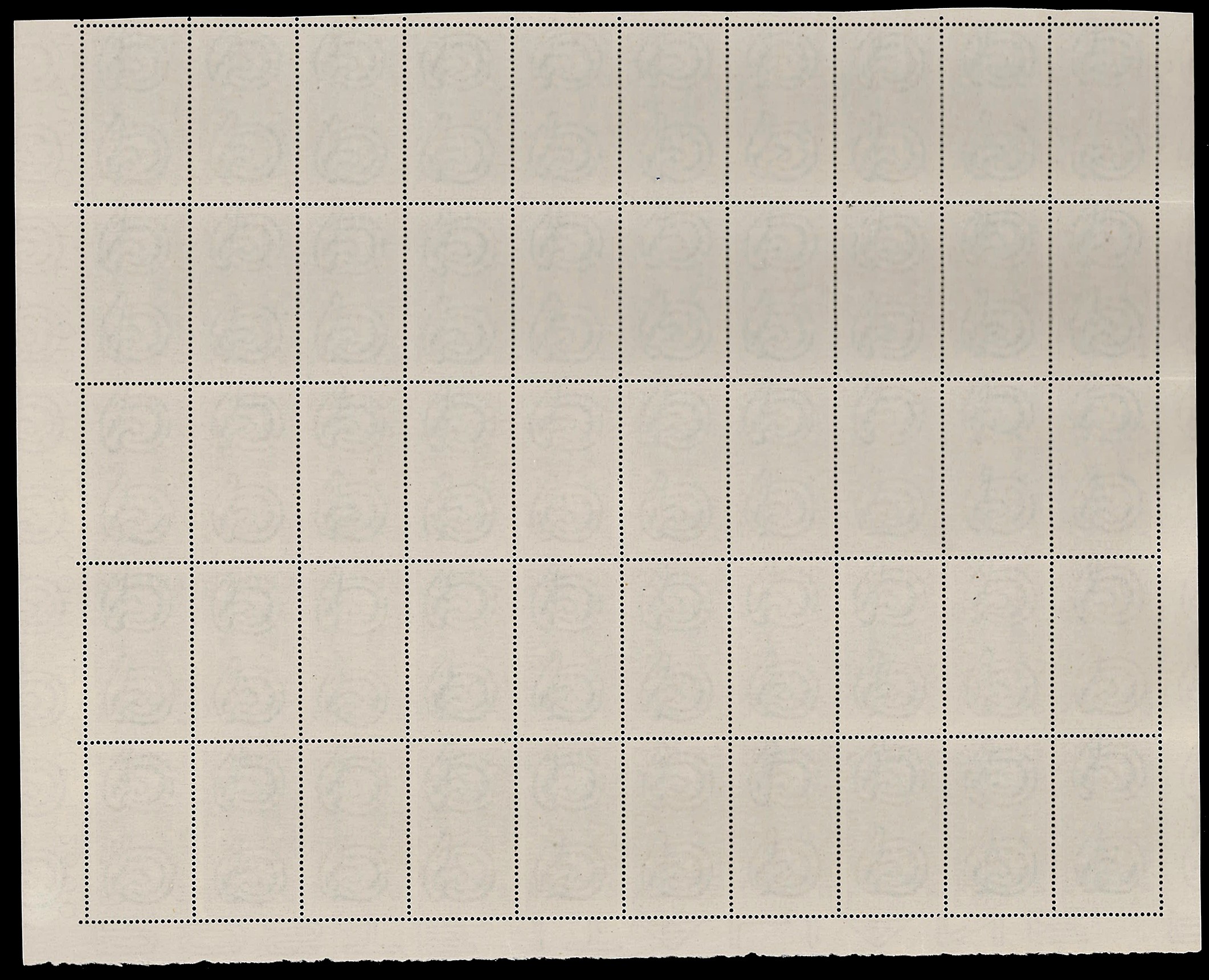 Ferrario, Serie completa della Biennale di Venezia 1949 (594/597), fogli di 50 esemplari