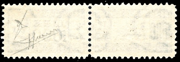 1954, 1.000 lire Cavallino con filigrana ruota, dentatura lineare (81/I)