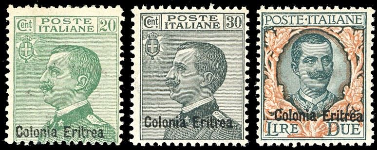 1925 - Soprastampati, serie completa (93/95), nuovi, gomma originale integra, perfetti. Ferrario.  - Asta Filatelia - Cambi Casa d'Aste