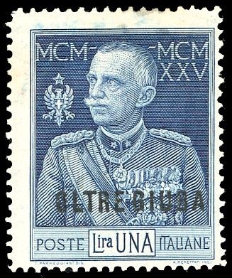 1925 - 1 lira Giubileo, dent. 13 1/2 (22), nuovo, gomma originale integra, perfetto. Cert. Ferrario.