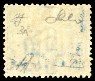 A.Diena, 1888 - 10 centesimi azzurro Stemma (3A), francobollo nuovo con gomma originale integra