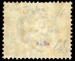 Emilio Diena, 1 Lira Oltremare 1894 - Stemma