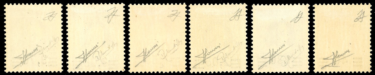 Mondolfo e Sorani, Serie completa 'Provvisoria' (1934), 35/40