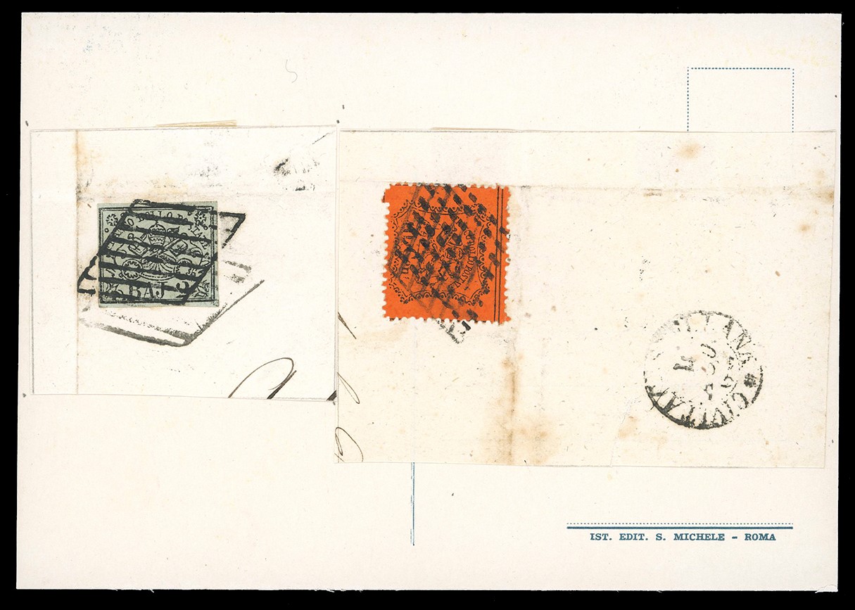 Francobolli e lettere, Antichi Stati Italiani 1850-1870