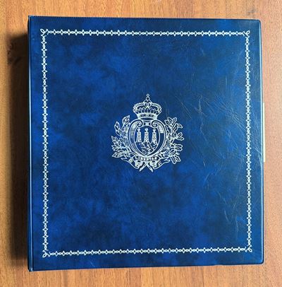Trieste, Collezione completa di francobolli AMG-FTT 1947/1954, album Marini