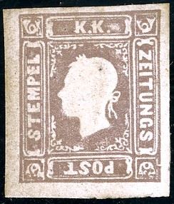 1859 - 1,05 soldi lilla grigio (9), gomma originale, perfetto. A.Diena, cert. Ferrario.