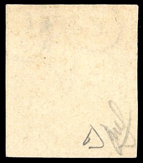 E. Diena, 1858 - 10 grana rosa brunastro, nuovo senza gomma