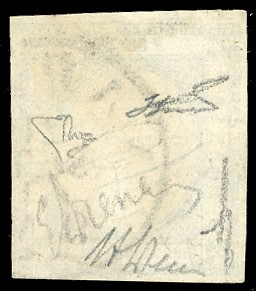 50 Grana Grigio Perla, Napoli 21/9/1861, Certificato Emilio Diena
