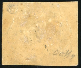 1867, Francobollo da 3 centesimi grigio rosa, nuovo con gomma originale