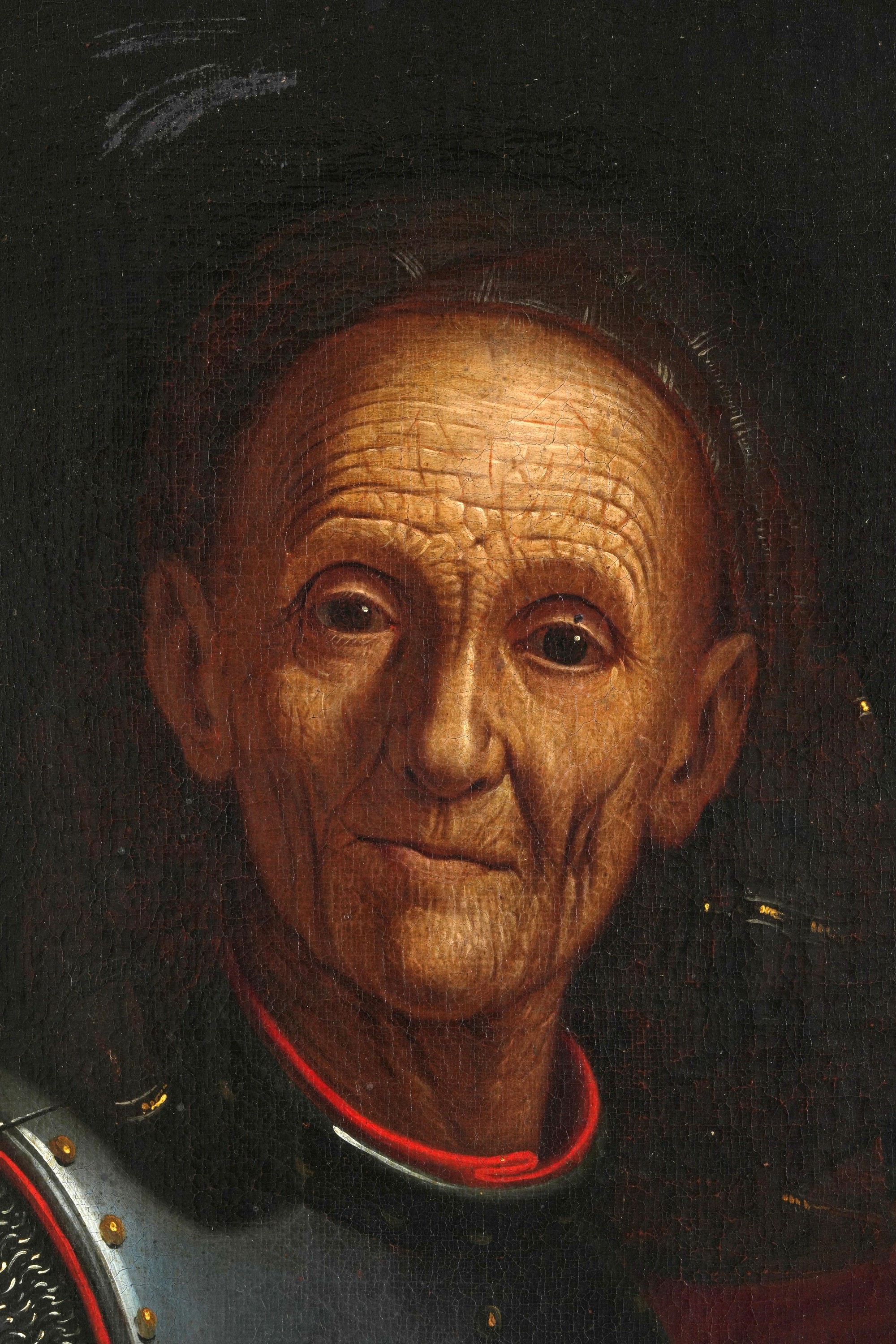 Pietro Bellotti - Ritratto di condottiero, olio su tela