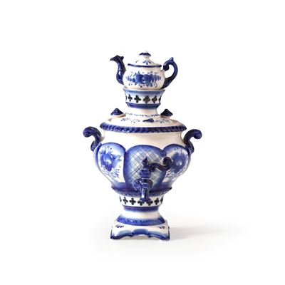Samovar, porcellana russa (XX secolo)