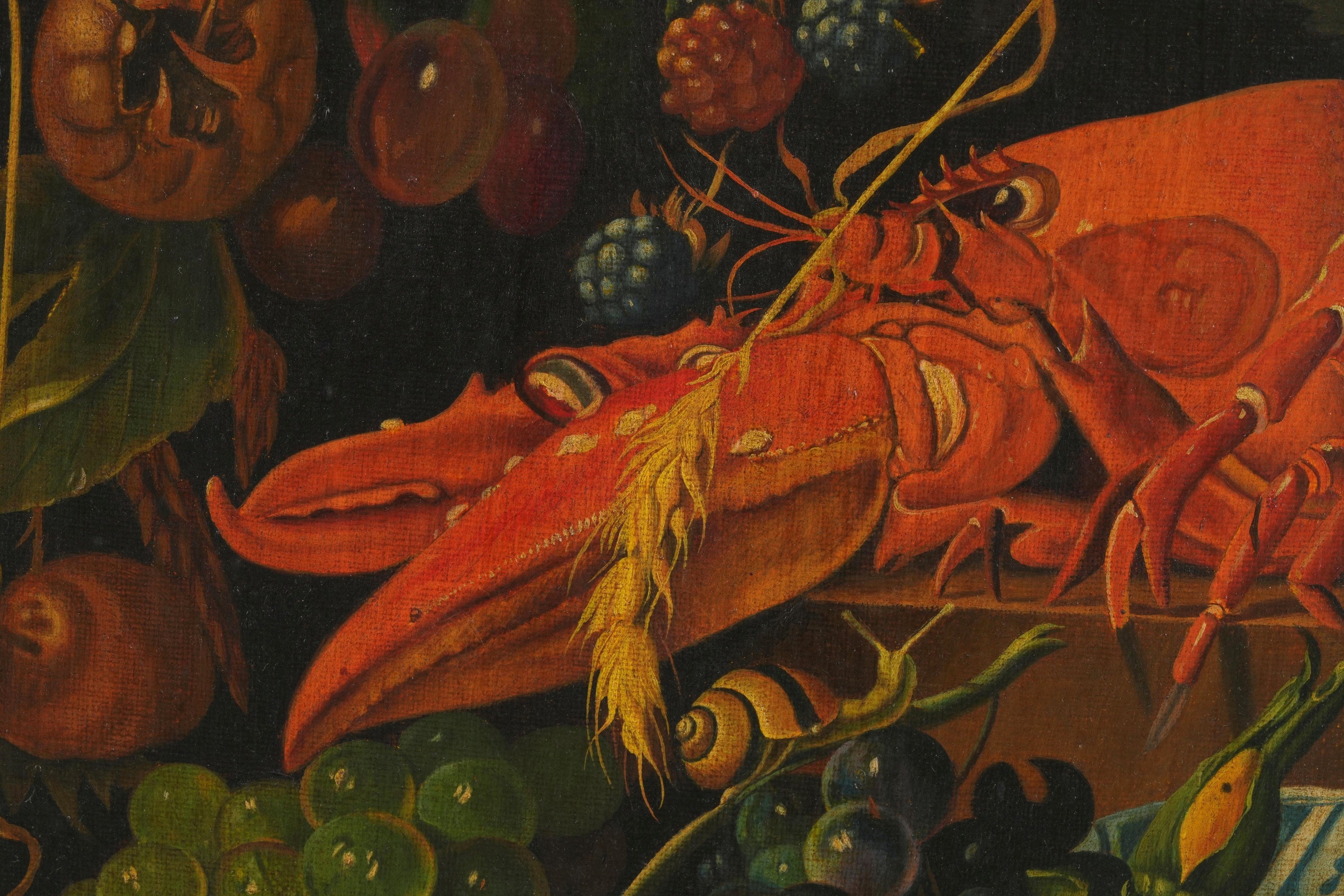 Natura morta con aragosta