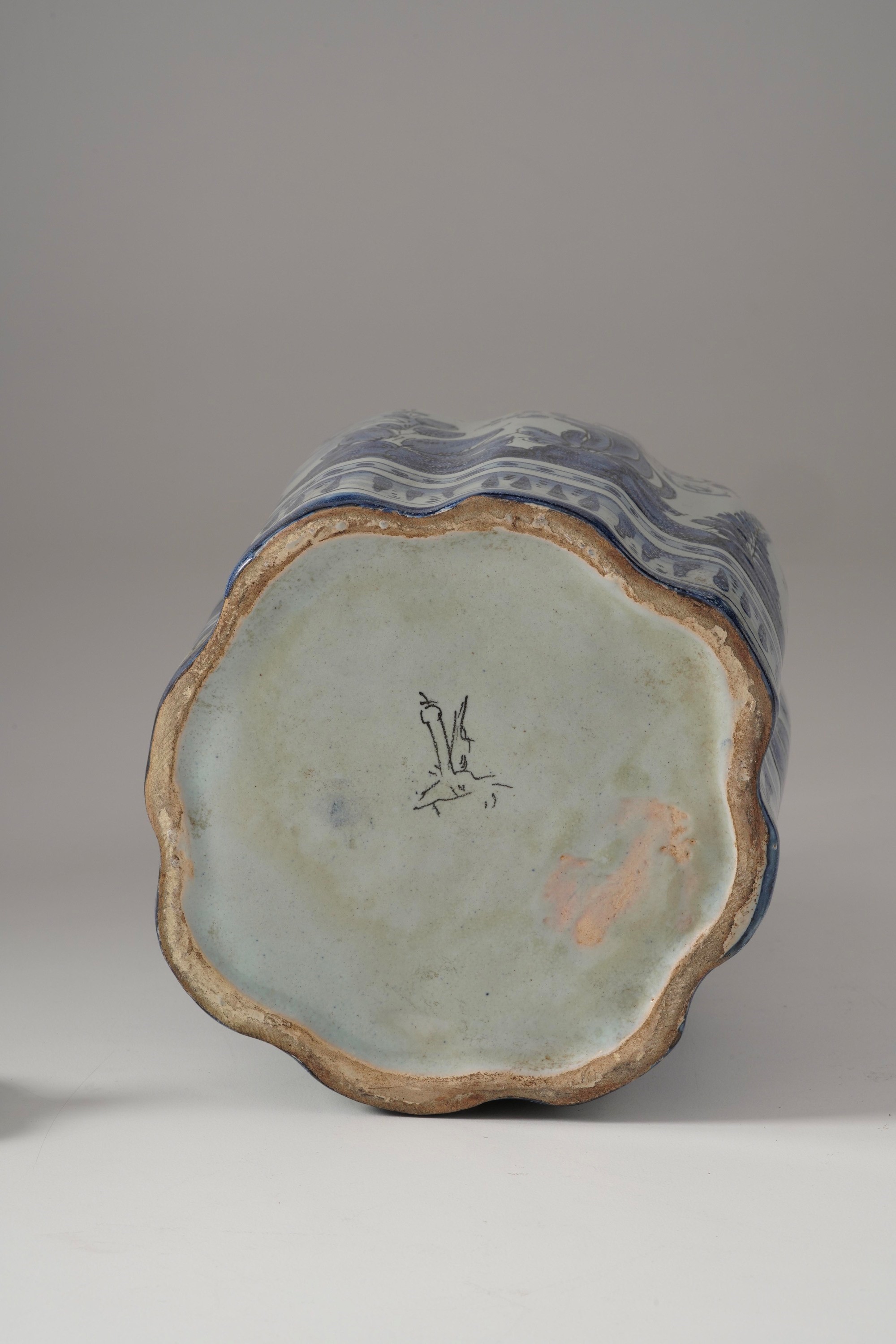 Maiolica, Bottiglia Albisola, XX secolo