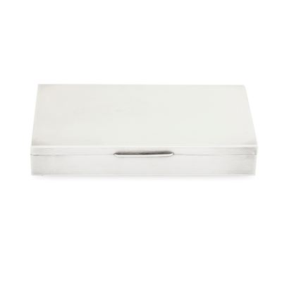 Scatola in argento fuso e sagomato, Argenteria italiana del XX secolo