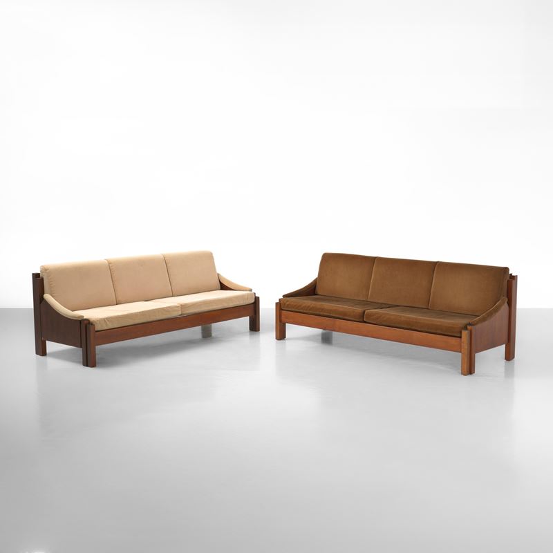 Due divani  - Asta Arredi del XX secolo - Cambi Casa d'Aste