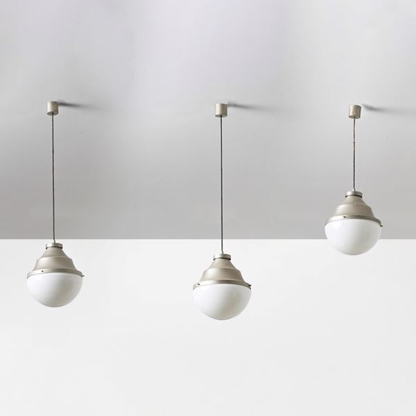 Tre lampade a sospensione