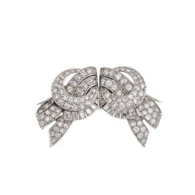 Cusi. Spilla Douette con Diamanti