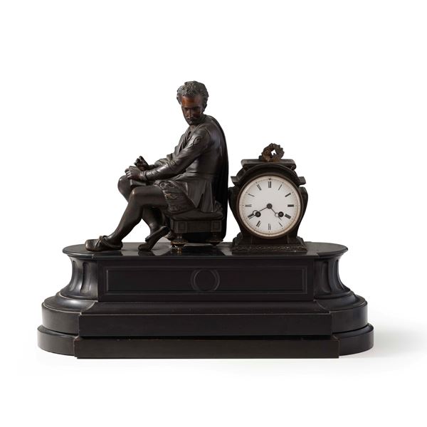 Pendola da tavolo Napoleone III. Seconda metà del XIX secolo