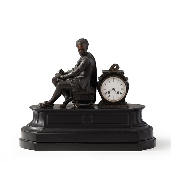 Pendola da tavolo Napoleone III. Seconda metà del XIX secolo