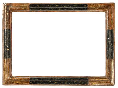 Cornice, legno intagliato e dipinto, XVIII secolo