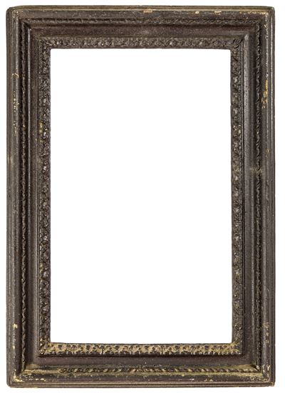 Cornice a sagoma romana, legno intagliato e dipinto (XVIII secolo)