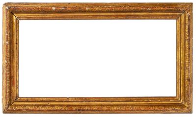 Cornice, legno intagliato e dorato, Italia XVIII secolo