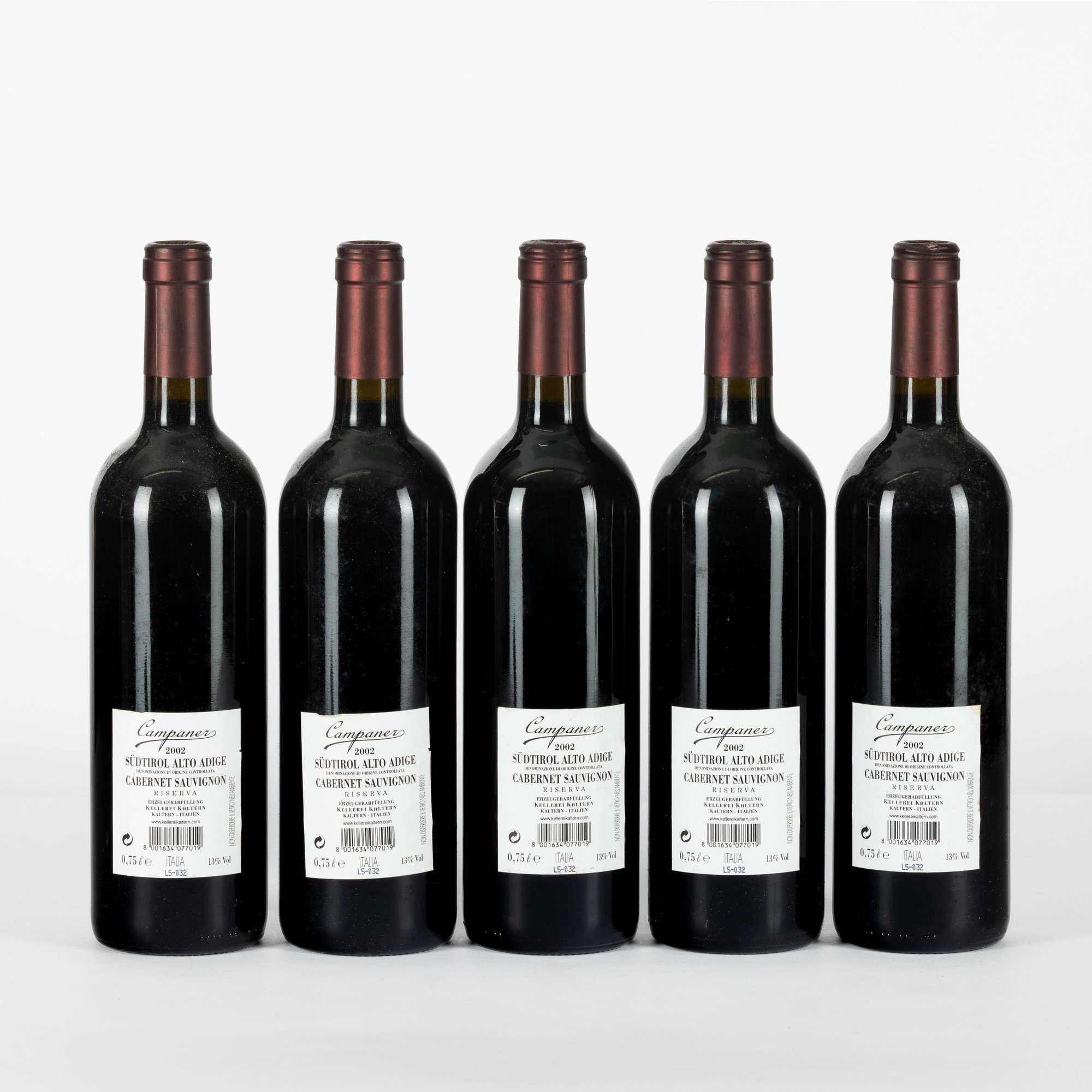 Kellerei Campaner, Cabernet Sauvignon Riserva 2002
