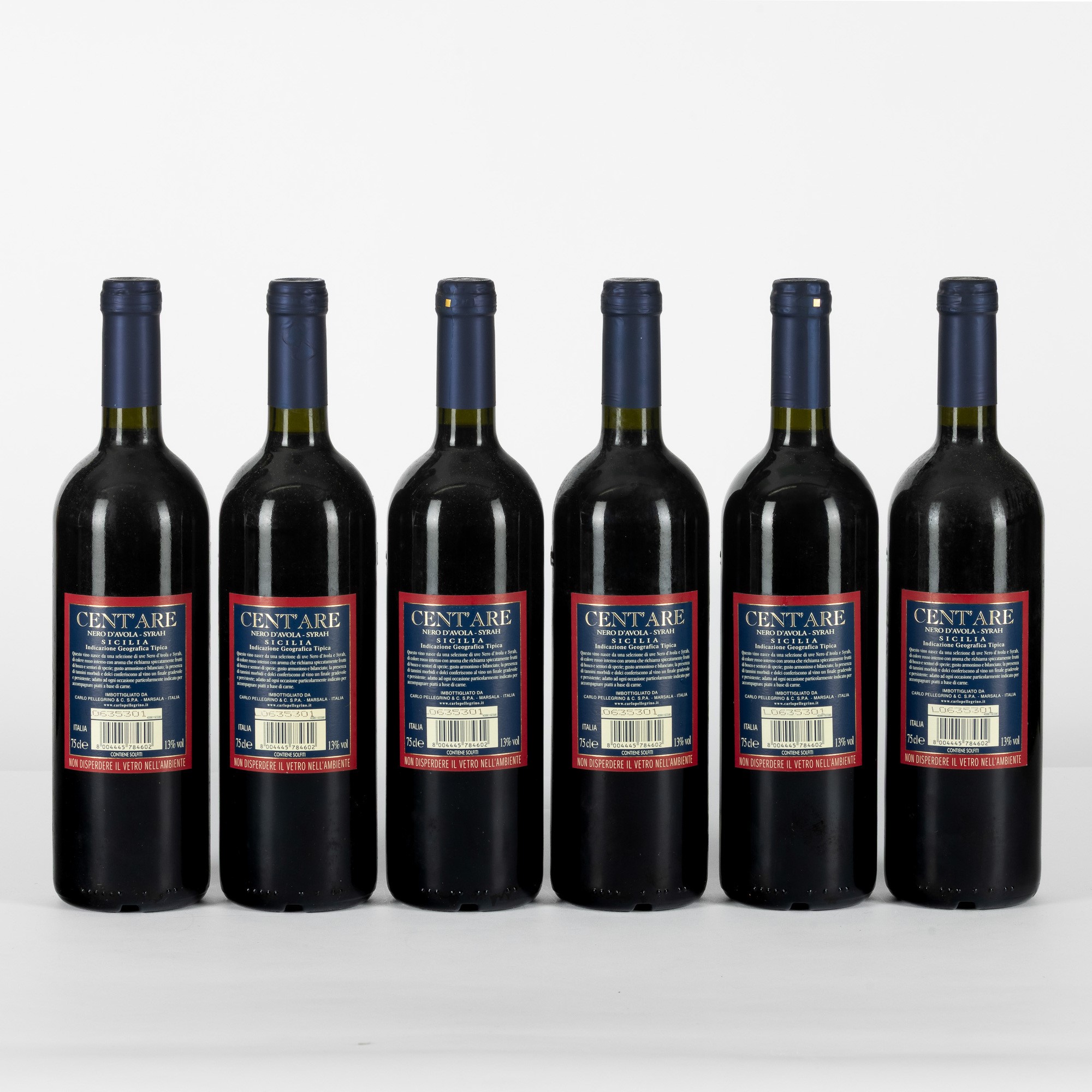 Nero D'avola, Duca di Castelmonte Cent'are 2004