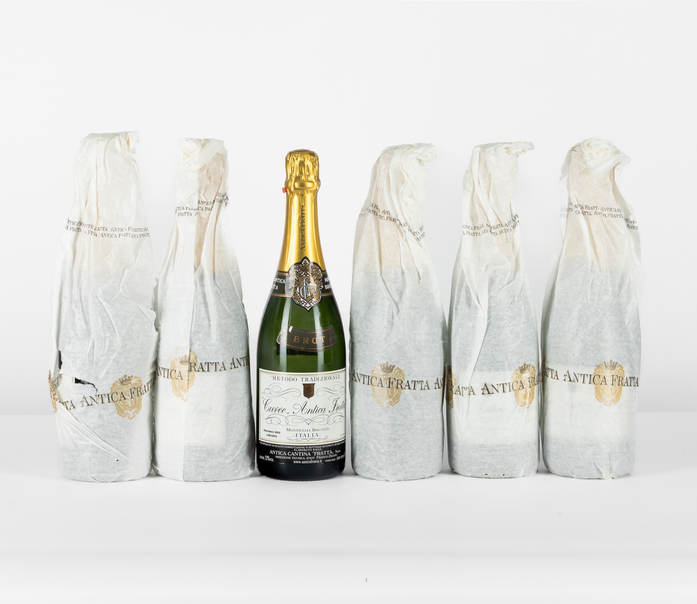 Antica Cantina Fratta Cuvee, Spumante Sboc. 2008