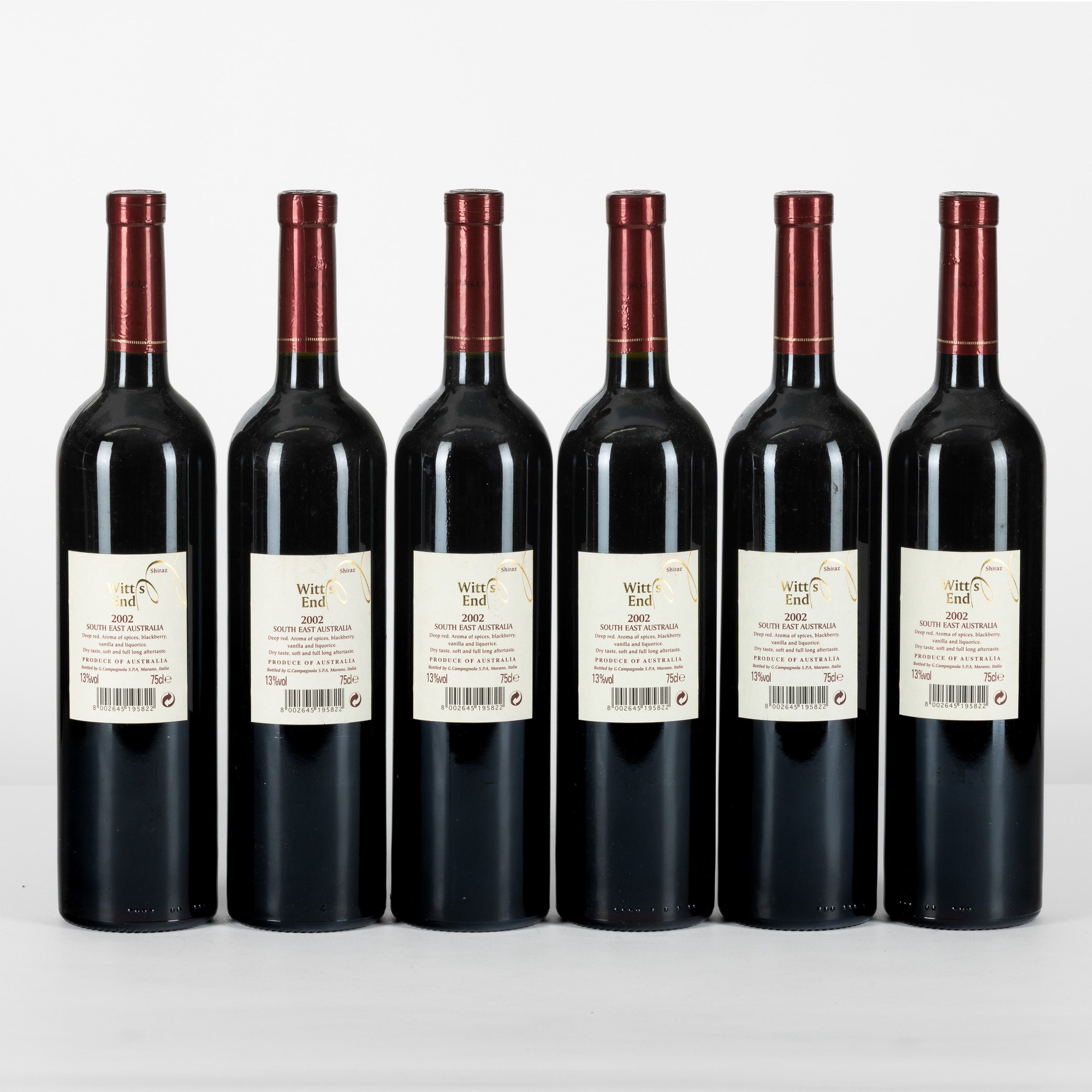 Witt's End, Shiraz 2002