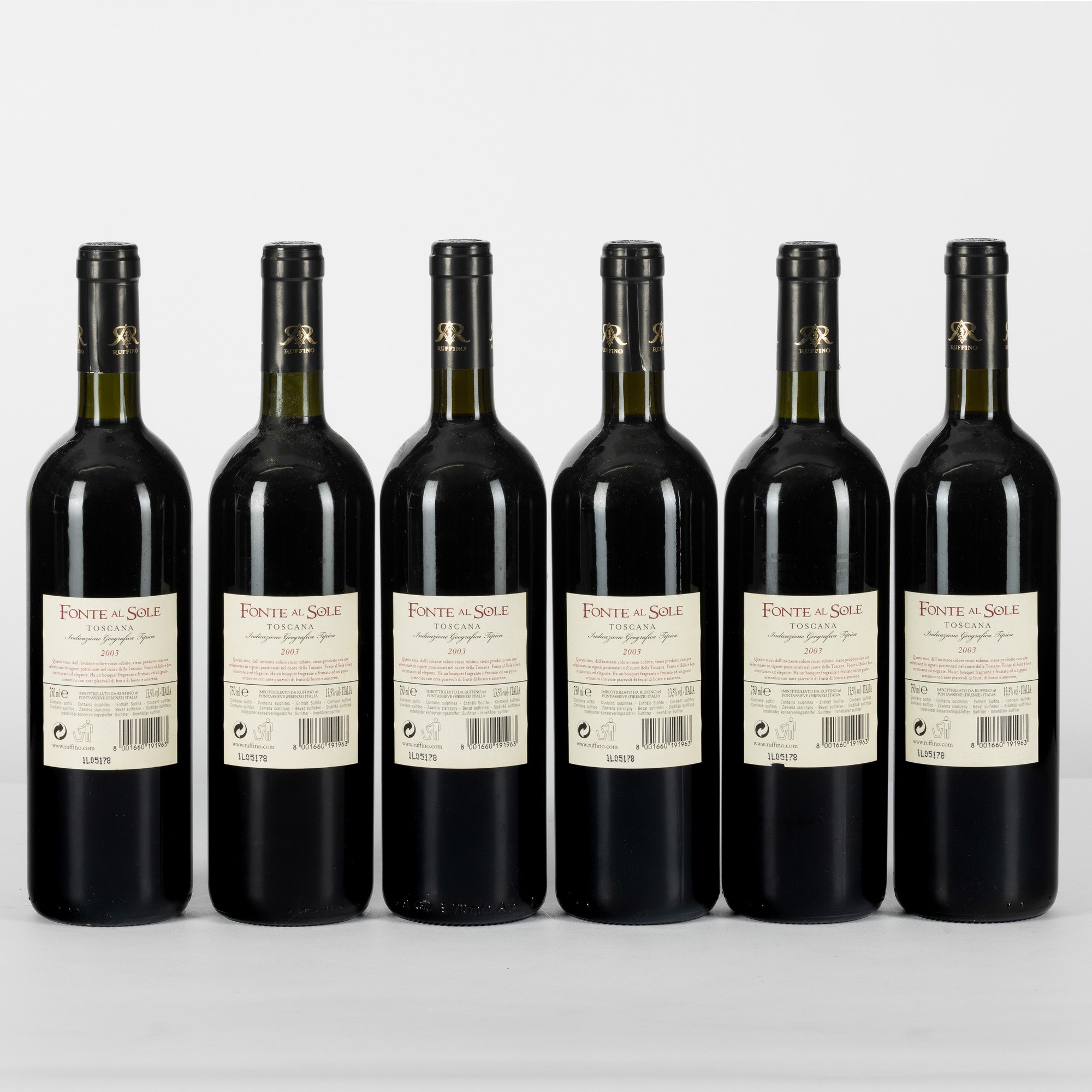 Fonte al Sole, Ruffino 2003
