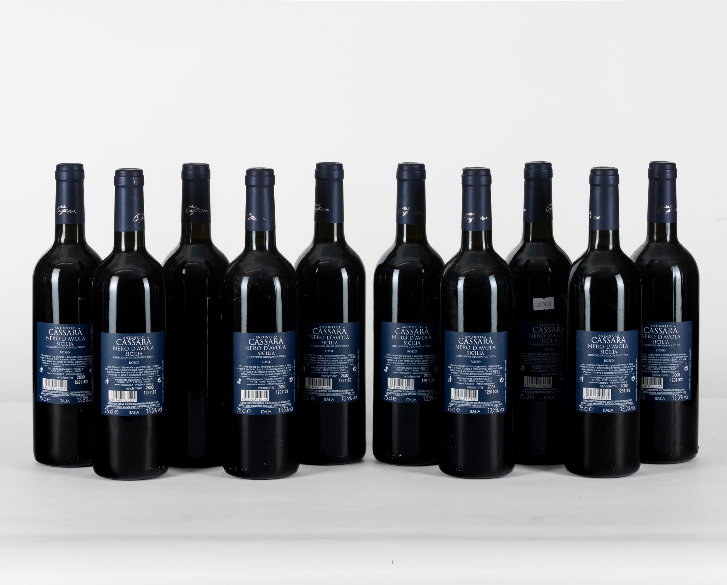 Nero D'avola, Antonello Cassarà 2008