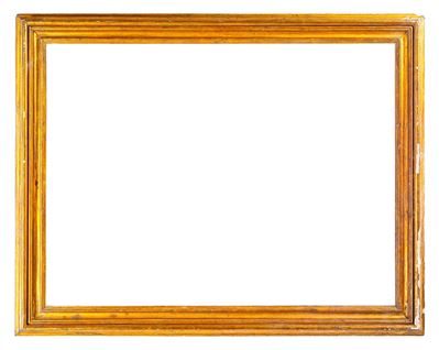 Cornice a sagoma, legno dorato, Italia centrale XVIII-XIX secolo
