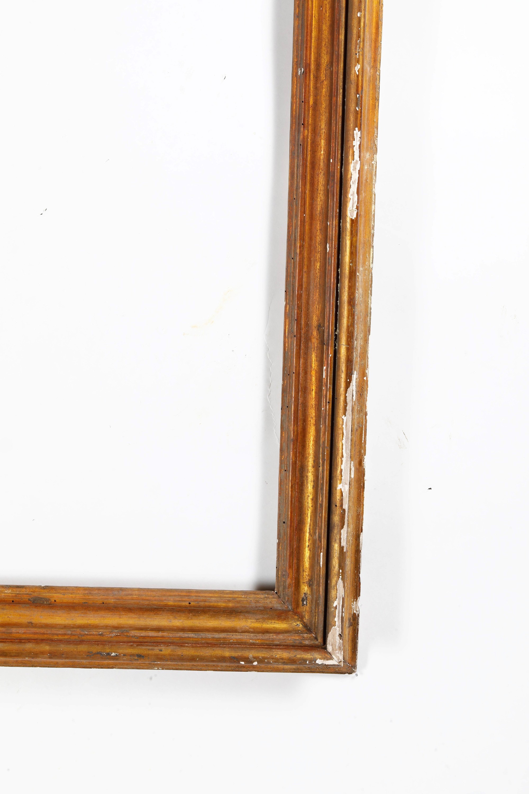 Cornice a sagoma, legno dorato, Italia centrale XVIII-XIX secolo