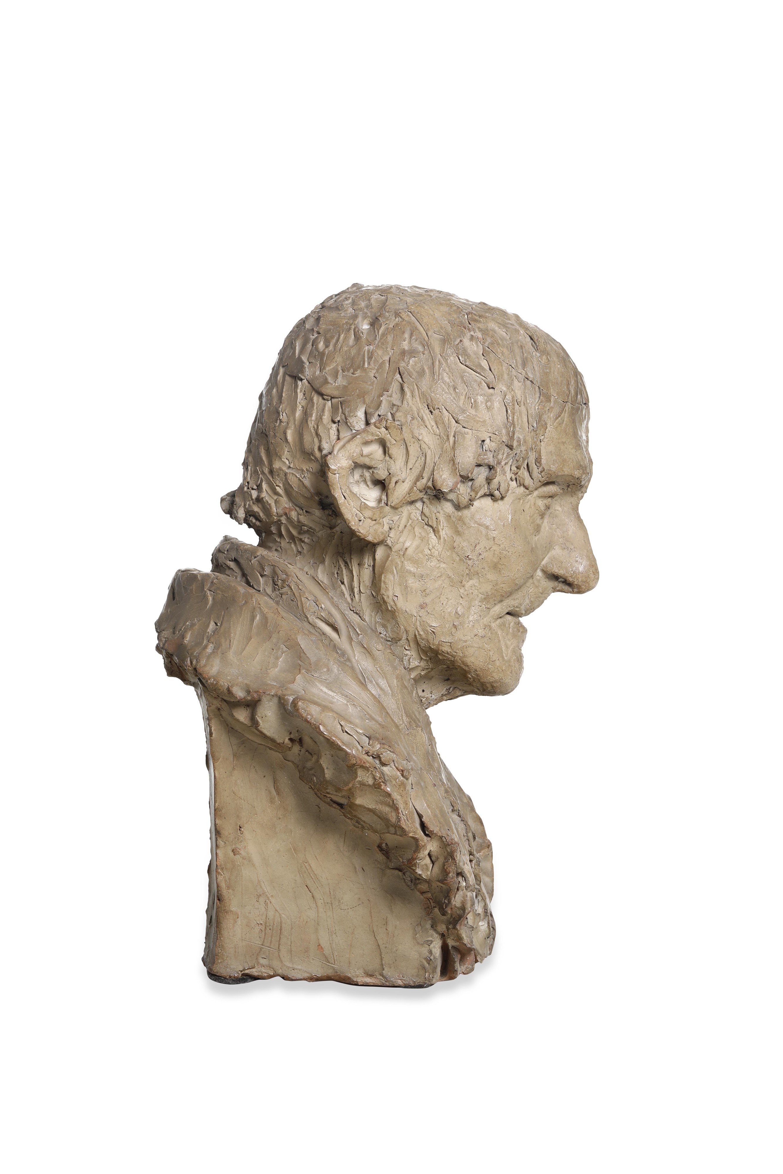 Vincenzo Gemito - Ritratto di anziano in terracotta