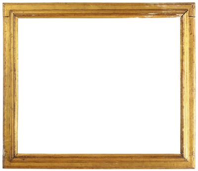 Cornice, legno intagliato e dorato, Italia XVIII secolo