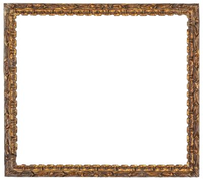 Cornice per specchiera, intagliata e dorata, XVIII–XIX secolo