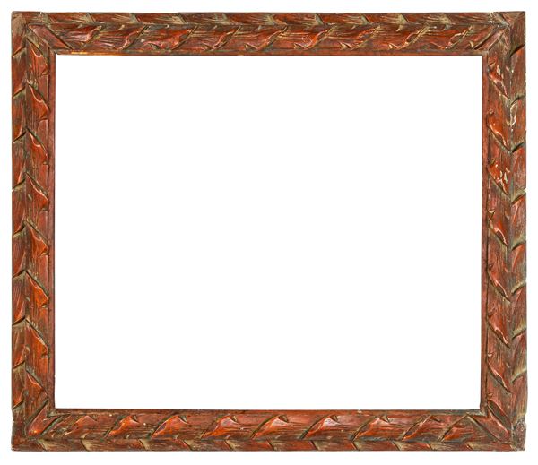 Cornice. Italia centrale XVIII secolo