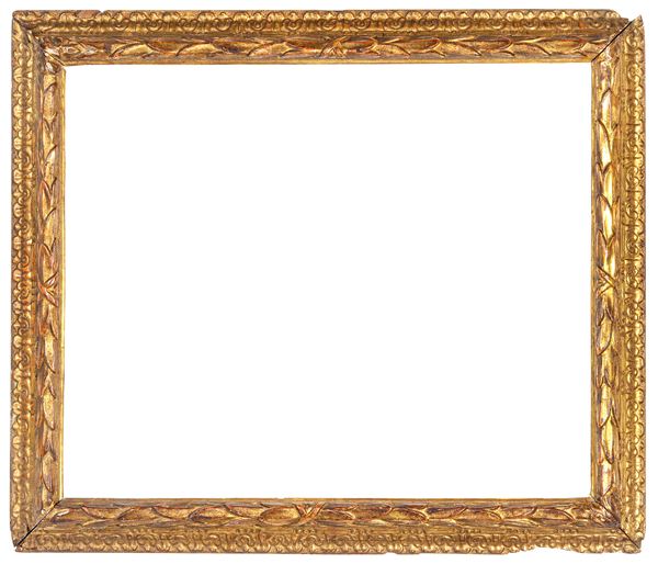 Cornice. Italia centrale XVII-XVIII secolo