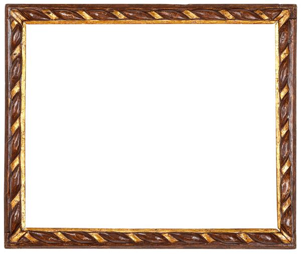 Cornice. Italia centrale XVIII secolo