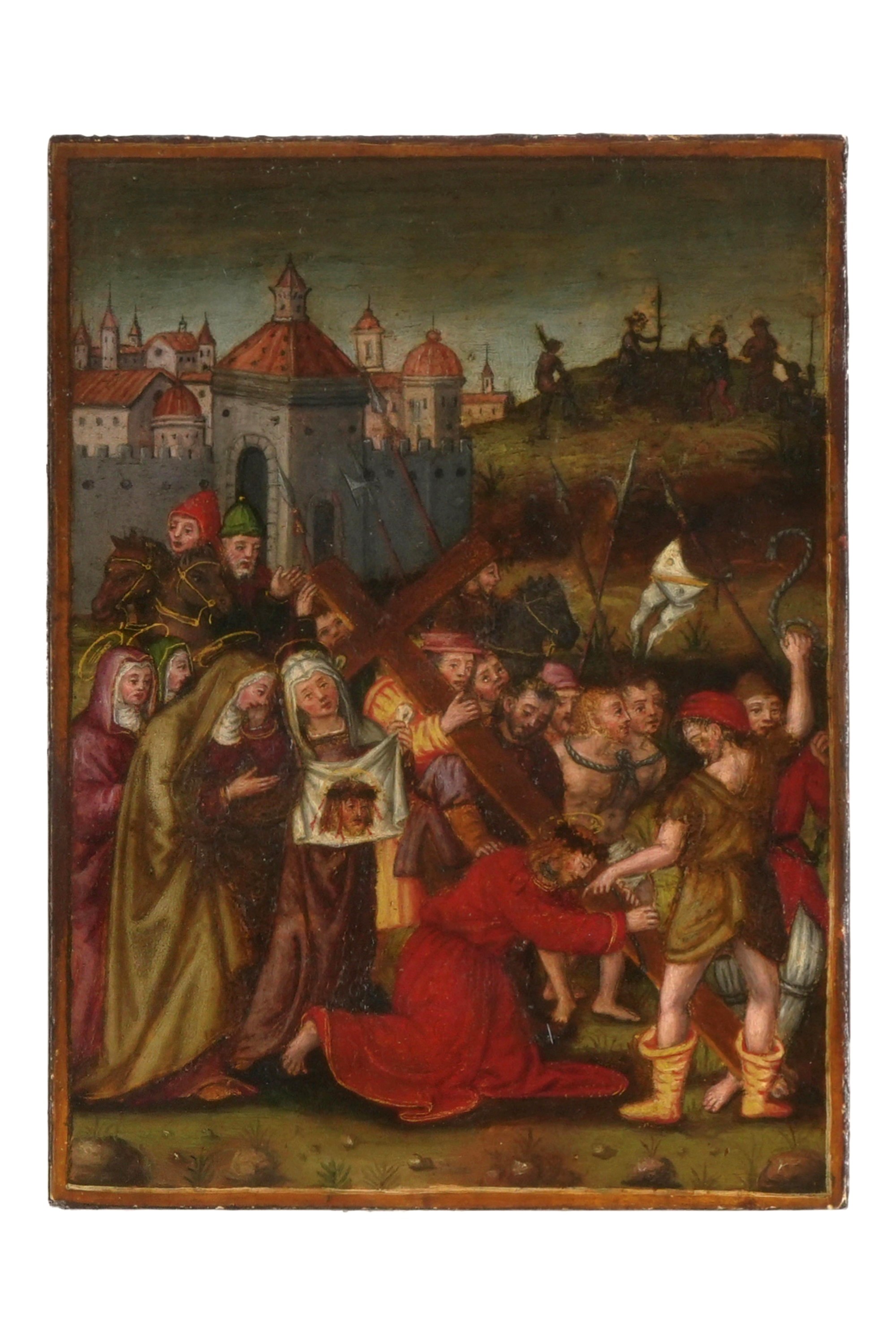 Scuola del XVI secolo Episodi della via Crucis