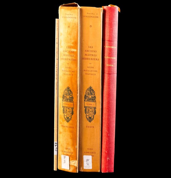 D'Allemagne, Henry René Les anciens maîtres serruriers et leurs meilleurs travaux.